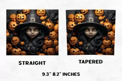 Halloween Tumbler Wrap | Halloween Witch | Halloween Product Image 2