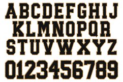Chenille Sublimation PNG | Alphabet | Sublimation Designs Product Image 2