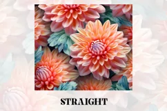 3D Flower Tumbler Wrap | 3D Tumbler wrap | 3d Sublimation Product Image 3