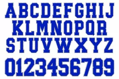 Chenille Sublimation PNG | Alphabet | Sublimation Designs Product Image 2
