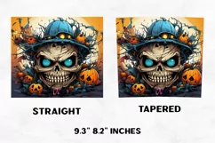 Halloween Tumbler Wrap | Tumbler Sublimation | Halloween Product Image 2