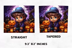 Halloween Tumbler Wrap | Tumbler Sublimation | Halloween Product Image 2