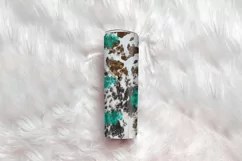 Sublimation Tumbler Mockup | White Fur Background Product Image 2