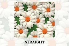 3D Flower Tumbler Wrap | 3D Tumbler wrap | 3d Sublimation Product Image 3