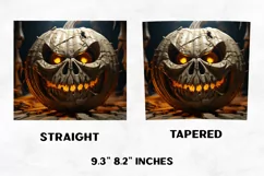 Halloween Tumbler Wrap | Halloween Pumpkin | Halloween PNG Product Image 2