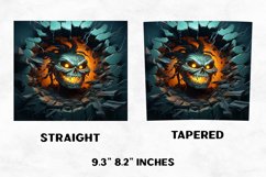 Halloween Tumbler Wrap | Tumbler Sublimation | Halloween Product Image 2