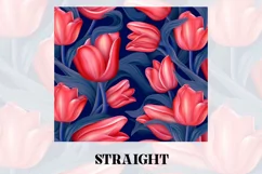 3D Flower Tumbler Wrap | 3D Tumbler wrap | 3d Sublimation Product Image 3