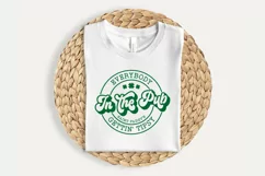 Everybody in the pub gettin tipsy SVG| St Patric day SVG Product Image 2
