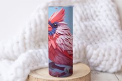 Hummingbird Tumbler wrap | 20oz Skinny Tumbler Sublimation Product Image 2