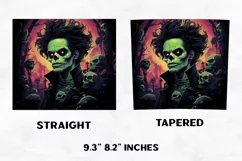 Halloween Tumbler Wrap | Halloween Skull | Halloween Product Image 2
