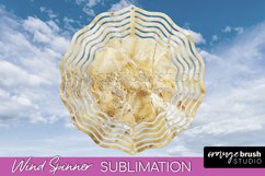Marble Wind Spinner - Marble Texture Spinner Sublimation Product Image 1