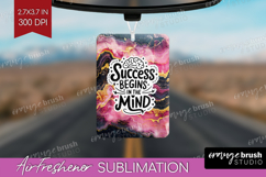 Inspirational Quote Air Freshener PNG - Marble Texture PNG Product Image 1