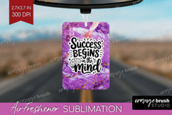 Inspirational Quote Air Freshener PNG - Marble Texture PNG Product Image 1