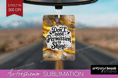 Inspirational Quote Air Freshener PNG - Marble Texture PNG Product Image 1