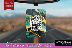 Inspirational Quote Air Freshener PNG - Marble Texture PNG Product Image 1