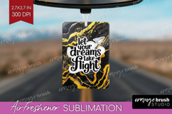 Inspirational Quote Air Freshener PNG - Marble Texture PNG Product Image 1
