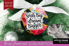 Inspirational Quote Ornament PNG - Marble Texture PNG Product Image 1