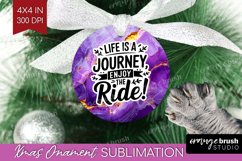 Inspirational Quote Ornament PNG - Marble Texture PNG Product Image 1