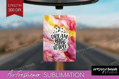 Inspirational Quote Air Freshener PNG - Marble Texture PNG Product Image 1