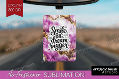 Inspirational Quote Air Freshener PNG - Marble Texture PNG Product Image 1