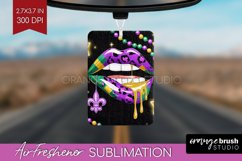 Mardi Gras Air Freshener PNG - Carnival PNG Sublimation Product Image 1
