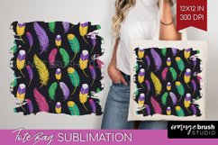Mardi Gras Tote Bag - Carnival Tote Bag PNG Sublimation Product Image 1