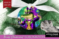 Mardi Gras Ornament PNG - Carnival PNG Sublimation Product Image 1