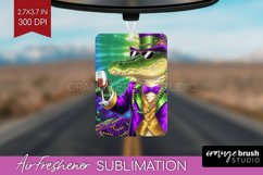 Mardi Gras Air Freshener PNG - Carnival PNG Sublimation Product Image 1