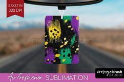 Mardi Gras Air Freshener PNG - Carnival PNG Sublimation Product Image 1