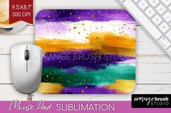 Mardi Gras Mouse Pad Sublimation - Carnival Mousepad PNG Product Image 1