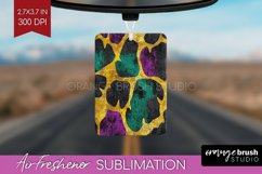 Mardi Gras Air Freshener PNG - Carnival PNG Sublimation Product Image 1