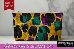 Mardi Gras Cosmetic Bag - Carnival Makeup Bag PNG Product Image 1