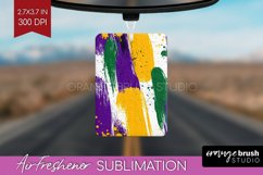 Mardi Gras Air Freshener PNG - Carnival PNG Sublimation Product Image 1