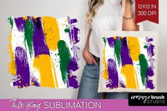 Mardi Gras Tote Bag - Carnival Tote Bag PNG Sublimation Product Image 1