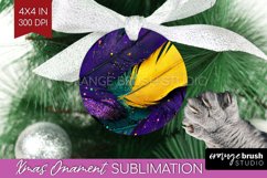 Mardi Gras Ornament PNG - Carnival PNG Sublimation Product Image 1