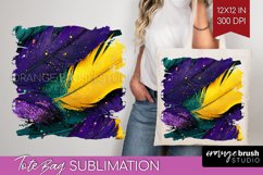 Mardi Gras Tote Bag - Carnival Tote Bag PNG Sublimation Product Image 1