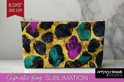 Mardi Gras Cosmetic Bag - Carnival Makeup Bag PNG Product Image 1