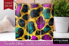 Mardi Gras Tumbler Wrap - Carnival Tumbler PNG Sublimation Product Image 1