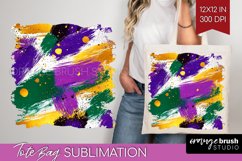 Mardi Gras Tote Bag - Carnival Tote Bag PNG Sublimation Product Image 1