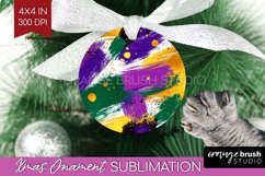 Mardi Gras Ornament PNG - Carnival PNG Sublimation Product Image 1