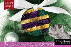 Mardi Gras Ornament PNG - Carnival PNG Sublimation Product Image 1