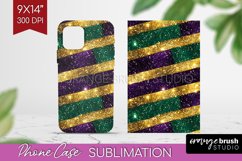 Mardi Gras Phone Case PNG - Carnival Case PNG Sublimation Product Image 1