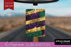 Mardi Gras Air Freshener PNG - Carnival PNG Sublimation Product Image 1