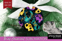 Mardi Gras Ornament PNG - Carnival PNG Sublimation Product Image 1