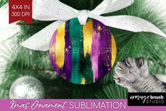 Mardi Gras Ornament PNG - Carnival PNG Sublimation Product Image 1