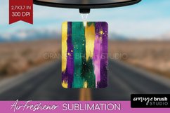 Mardi Gras Air Freshener PNG - Carnival PNG Sublimation Product Image 1