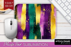 Mardi Gras Mouse Pad Sublimation - Carnival Mousepad PNG Product Image 1