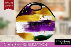 Mardi Gras Lunch Bag - Carnival Lunch Bug PNG Sublimation Product Image 1