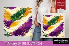 Mardi Gras Tote Bag - Carnival Tote Bag PNG Sublimation Product Image 1