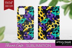 Mardi Gras Phone Case PNG - Carnival Case PNG Sublimation Product Image 1